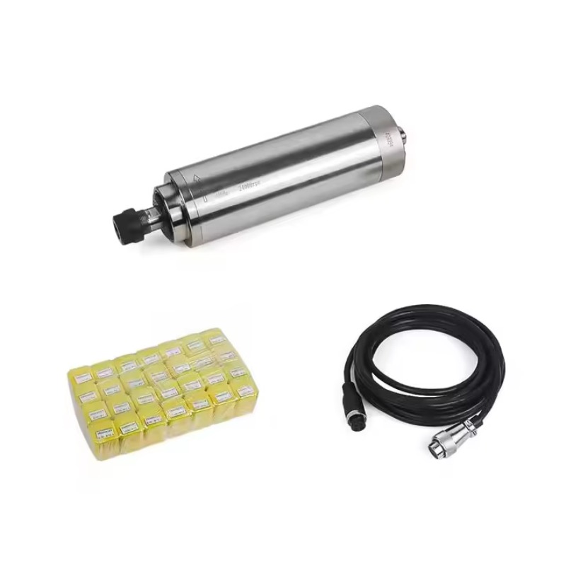 Ddcs V4.1 4 Axis Cnc Offline Controller - 2.2KW 220V luchtgekoelde spindelkit zonder VFD-omvormer