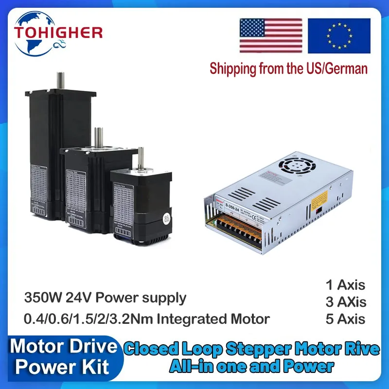 Nema17 Nema23 Stappenmotor Dri - Nema 23 Closed Loop Stepper Motor Driver Kit recensie en prijs