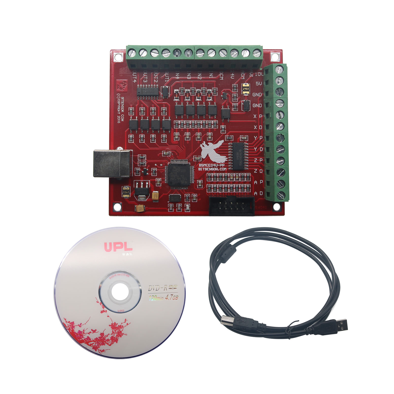 CNC USB MACH3 100Khz Breakout  - Mach3 Usb Cnc Controller 4 Axis 100Khz recensie en prijs