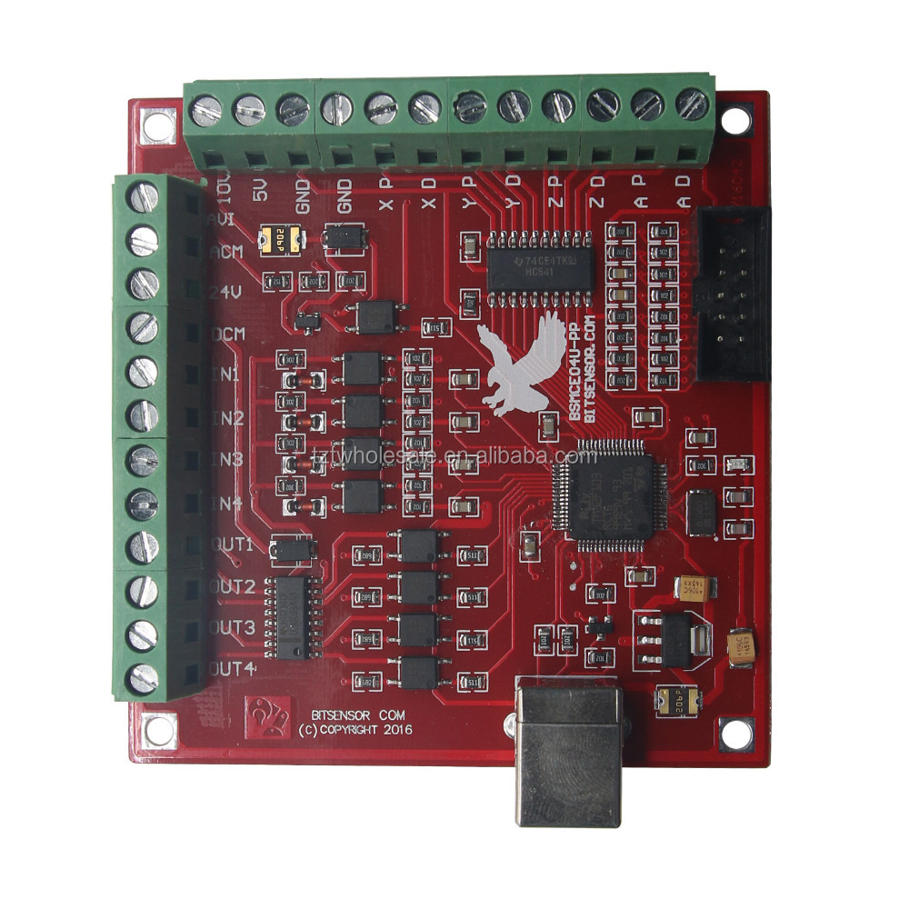 CNC USB MACH3 100Khz Breakout  - Mach3 Usb Cnc Controller 4 Axis 100Khz recensie en prijs