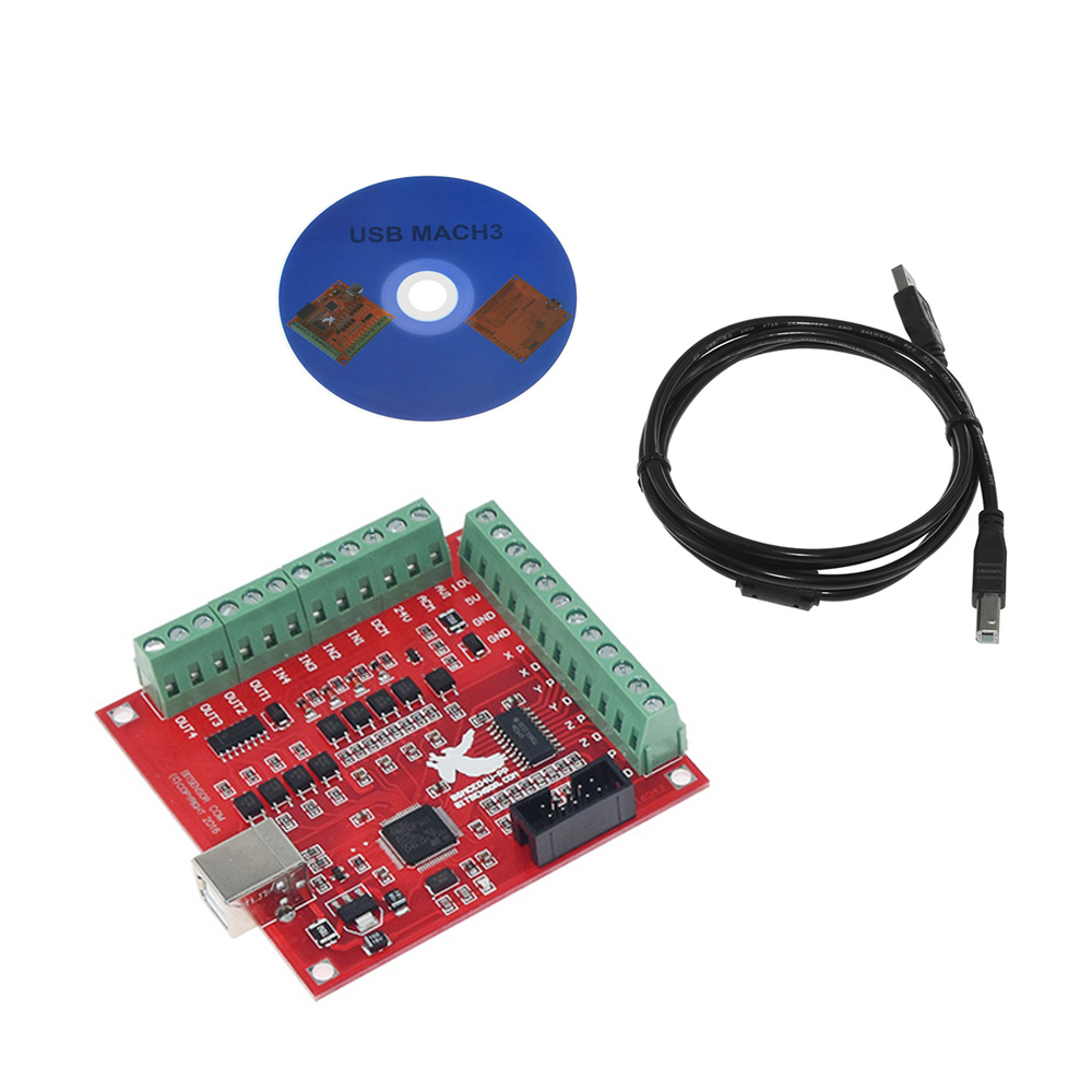 Breakout Board CNC USB MACH3 4 - Mach3 Usb Cnc Controller 4 Axis 100Khz recensie en prijs